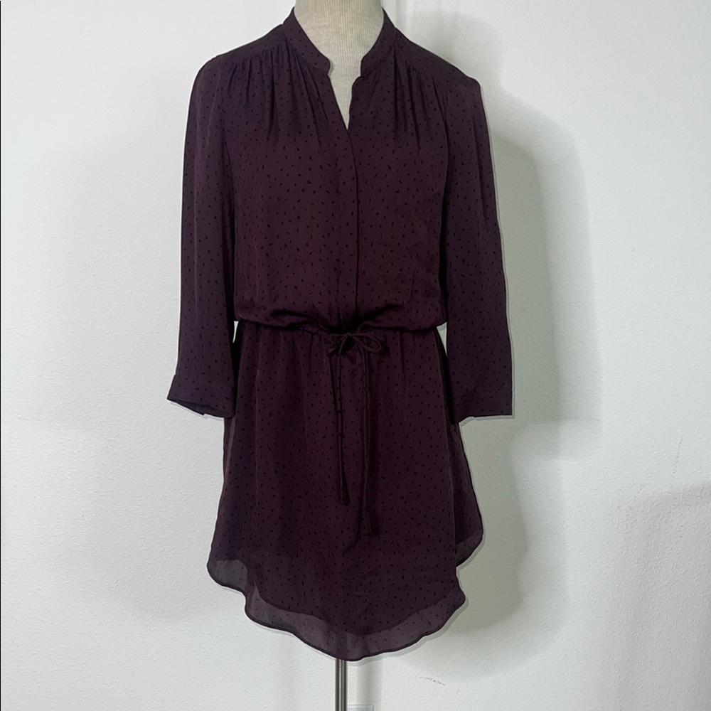 Aritzia Babaton 3/4 Sleeve Silk Dress